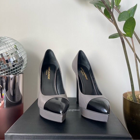 Saint Laurent Janis Platform Heels - Picture 9 of 9